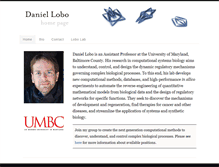 Tablet Screenshot of daniel-lobo.com
